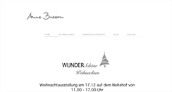 Desktop Screenshot of annebussen.de